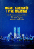 Finanse bankowość i rynki finansowe