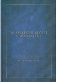 W świecie myśli i wartości