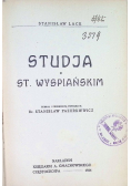 Studja o St Wyspiańskim 1924 r.