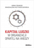 Kapitał ludzki w organizacji opartej na wiedzy