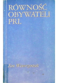 Równość obywateli PRL