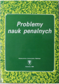 Problemy nauk penalnych