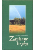 Zapisane liryką