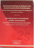 Rozwój prawa w stosunkach polsko-niemieckich