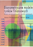 Ekonometryczne modele rynków finansowych
