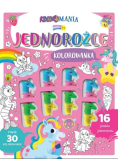 Koloromania. Jednorożce. Kolorowanka