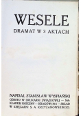 Wesele 1916 r