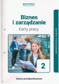 Biznes i zarządzanie 2 karty pracy ucznia zakres podstawowy