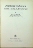 Dimensional Analysis and Group Theory in Astrophysics