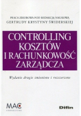 Controlling kosztów i rachunkowość zarządcza