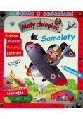 Mały chłopiec. Książka z zadaniami. Samoloty