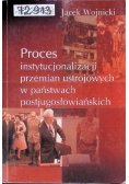 Proces instytucjonalizacji przemian ustrojowych w państwach postjugosłowiańskich