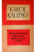 Przeciwieństwa interesów klasowych  w 1789 r.