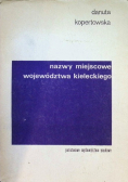 Nazwy miejscowe województwa kieleckiego
