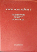 Sobór watykański II Konstytucje dekrety deklaracje