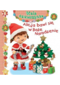 Alicja bawi się w Boże Narodzenie