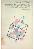 Poezje Wybrane i nowe 1958 - 1975