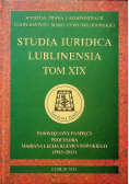 Studia Iuridica Lublinensia Tom XIX