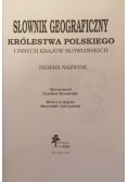 Słownik geograficzny Królestwa Polskiego Indeks nazwisk