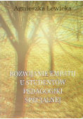 Rozwijanie empatii u studentów pedagogiki specjalnej
