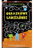 Kreatywne karty obrazkowe łamigłówki