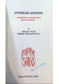 Liturgia godzin. Codzienna modlitwa Ludu Bożego Tom II