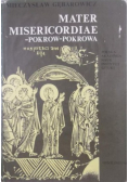 Mater Misericordiae pokrow pokrowa