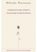 Humanistyczne żywoty filozofów starożytnych