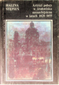 Artyści polscy w środowisku monachijskim w latach 1828 - 1855