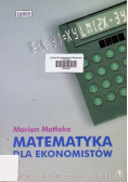 Matematyka dla ekonomistów