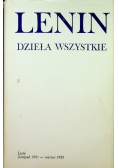 Lenin Dzieła wszystkie Tom 54