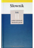 Słownik polsko-niemiecki, niemiecko-polski Tom II