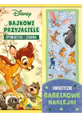 Bajkowi przyjaciele. Opowiastka i zadania. Fantastyczne bąbelkowe naklejki