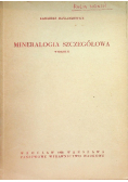 Mineralogia szczegółowa