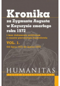 Kronika za Zygmunta Augusta w Knyszynie zmarłego roku 1572 Tom I