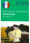 Pons rozmówki ze słowniczkiem francuskie last minute