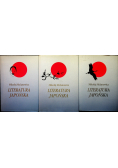 Literatura japońska Tom 1 do 3