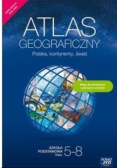 Atlas geograficzny SP Polska kontynenty