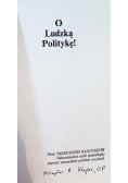 O ludzką politykę