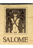 Salome Tragedia w jednym akcie Miniatura