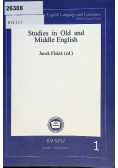Studies in Old and Middle English