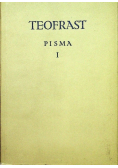 Teofrast Pisma I