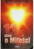 13 słów o miłości