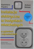 Instalacje elektryczne  w budynkach mieszkalnych