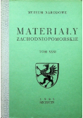 Materiały zachodniopomorskie Tom XXXI