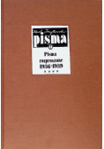 Pisma rozproszone 1932-1935