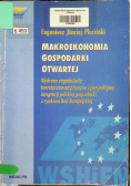 Makroekonomia gospodarki otwartej