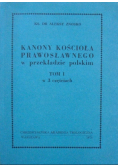 Kanony Kościoła Prawosławnego