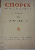 Chopin dzieła wszystkie Tom XIV Koncerty