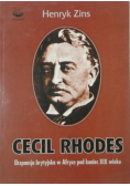 Cecil Rhodes Ekspansja brytyjska w Afryce pod koniec XIX wieku